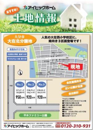 大在西小学校エリア　土地情報