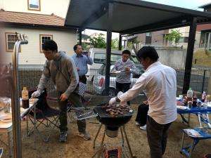 高江でBBQ