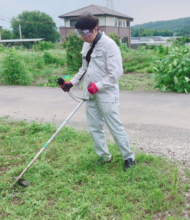 外仕事の人に感謝です